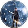 ronin art 8o wall clock