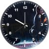 black widow artwork ig wall clock