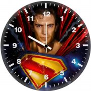 armed and ready superman wl wall clock