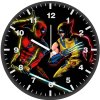 deadpool and wolverine heroes united 3a wall clock