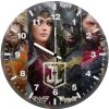 justice league fanart 76 wall clock