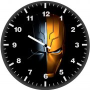 deathstroke mask je wall clock