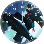 spiderman into the spider verse arts y8 wall clock