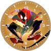 spiderman miles morales artwork 6x wall clock