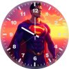 superman a symbol of strength nq wall clock