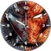 art deathstroke ib wall clock