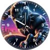 embracing the legacy of black panther oa wall clock