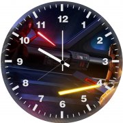 star wars darth revan vs bastila shan ub wall clock