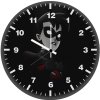robin vector art zj wall clock