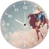 supergirl fantasy art jc wall clock