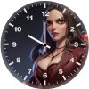 scarlet witch art gv wall clock