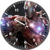 invincible iron man eq wall clock
