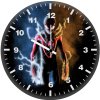 spider man illustration 3y wall clock