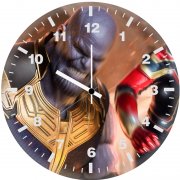 thanos spiderman f9 wall clock