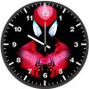 spiderman digital artworks fw wall clock