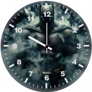 batman hope and justice uz wall clock