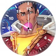 artwork shazam 9l wall clock