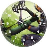 arrow vs deathstroke fy wall clock