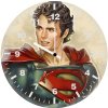 superman artwork hd 3l wall clock