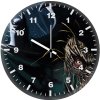 batman crowns in dark ej wall clock