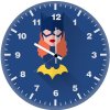 batwoman minimal art f7 wall clock