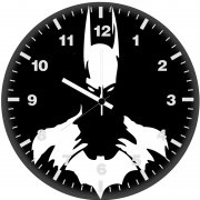 batman minimalist t0 wall clock