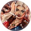 harley quinn new artworks pf wall clock