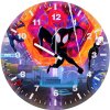 spiderman across the spider verse movie ri wall clock