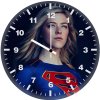 supergirl cosplay sf wall clock