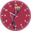 harley quinn hd artwork bh wall clock