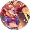 supergirl anime qs wall clock