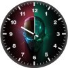 dr doom x iron man tz wall clock