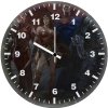 justice league fan art s8 wall clock