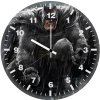 dark knight artwork bg wall clock