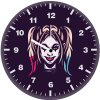 harley quinn minimal art 1i wall clock