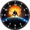 superman limitless courage oq wall clock