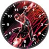 miles morales spiderman tron ares 8n wall clock