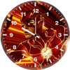flash menace cb wall clock