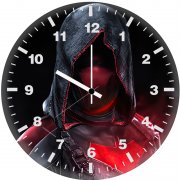red hood 9c wall clock