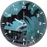 batman knight cape flying pk wall clock
