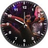 harley quinn new arts 50 wall clock