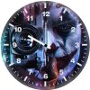 joker clicking pictures h2 wall clock