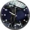 batman digital art jg wall clock