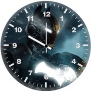 iron batman ir wall clock