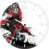 star lord colorful art zo wall clock