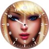 spider gwen illustration k3 wall clock