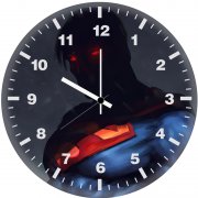 superman redesign 0x wall clock