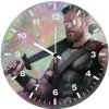 thor ragnarok movie art lp wall clock