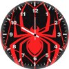 miles morales spiderman logo 5s wall clock