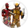 when superheroes collide deadpool and wolverine ci wall clock